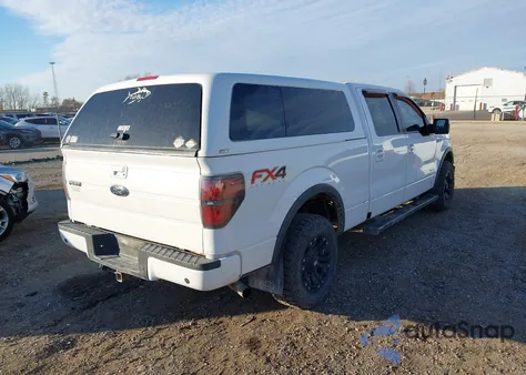 2012 Ford F-150 Fx4 из США, поврежденный, VIN 1FTFW1ET1CFC83060